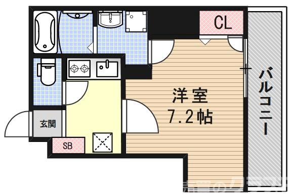 フォレスト西大路五条の間取り