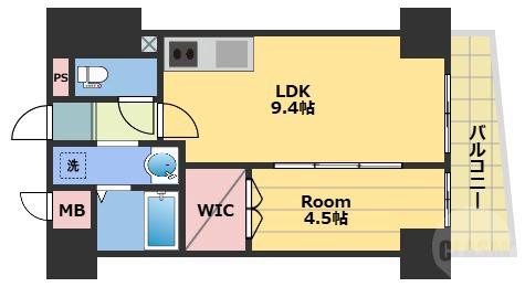 エビデンス三津屋の間取り