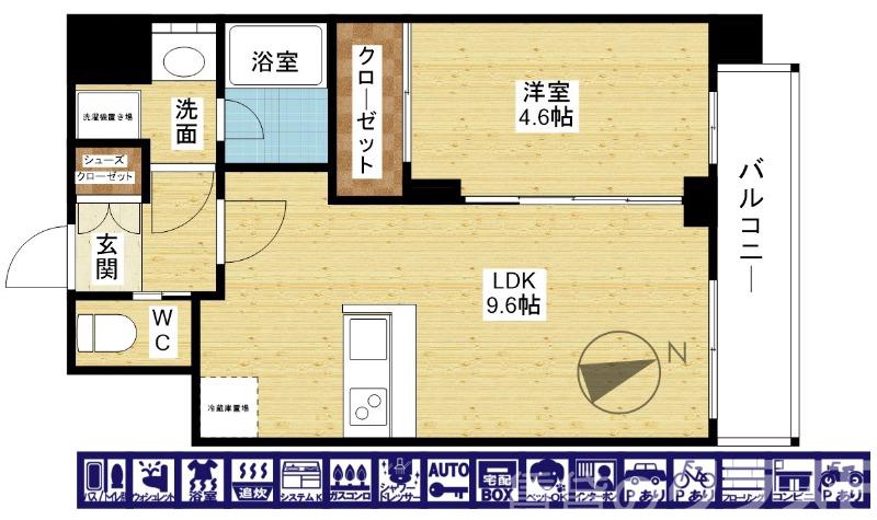 プレジオ塚本ASIANの間取り