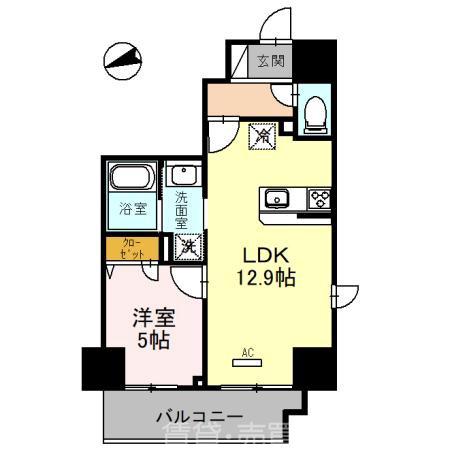 PADMA烏丸御池の間取り