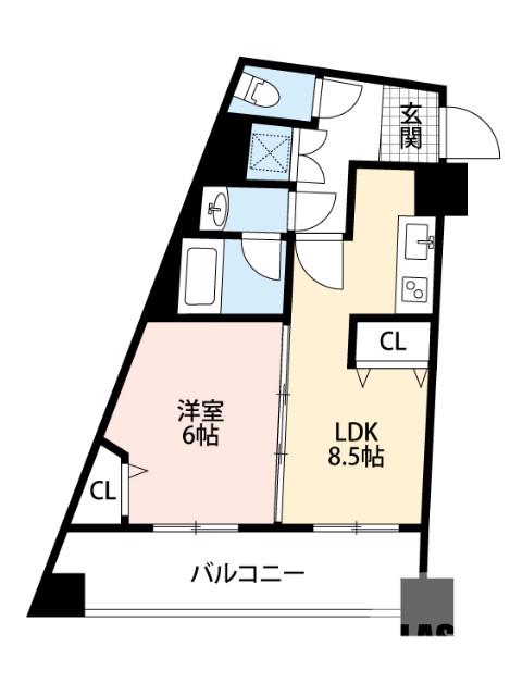 深井沢町の完工年月(2004年3月)築の賃貸マンションの間取り