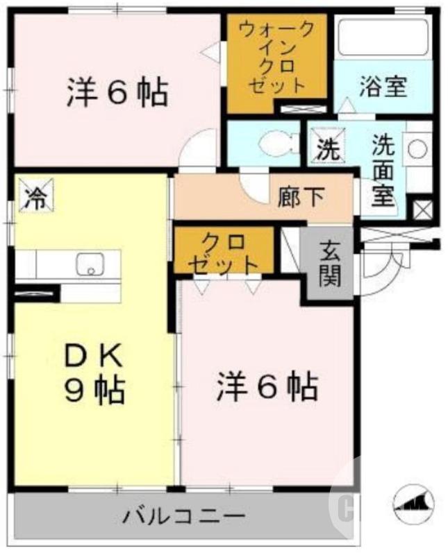 東雲東町の完工年月(2007年12月)築の賃貸アパートの間取り