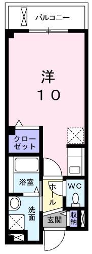 Ｃａｌｍｌｙ　Ｌｉｆｅの間取り