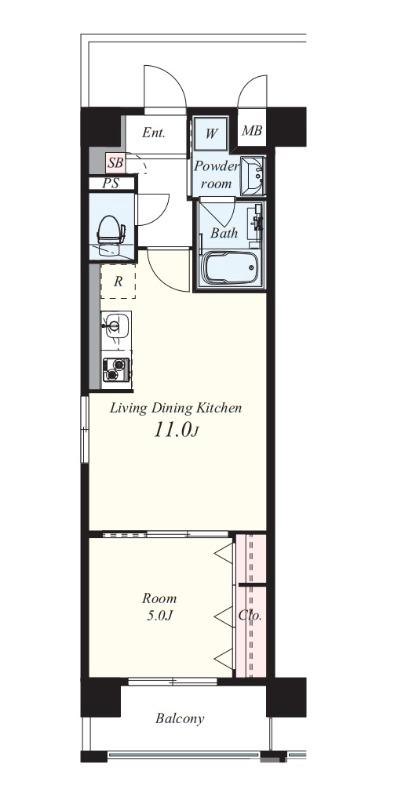 ブライト西大路の間取り