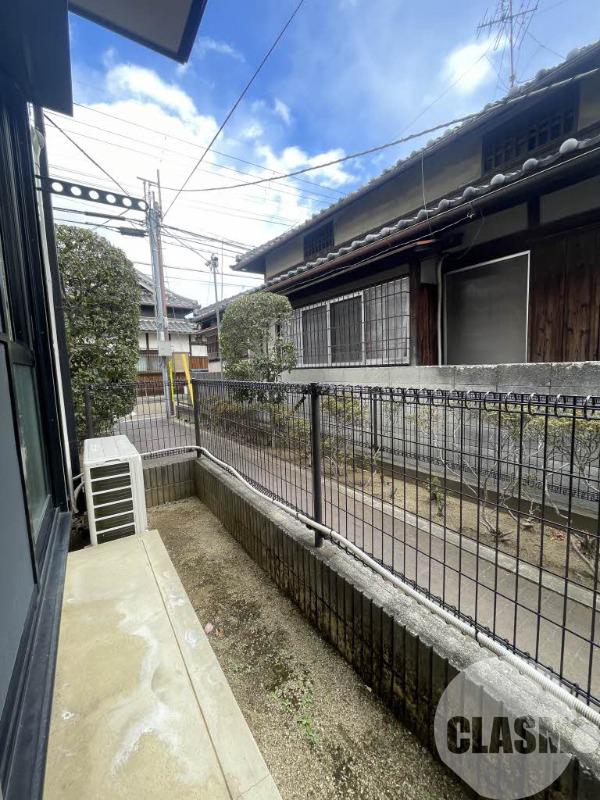 12/28 バルコニー