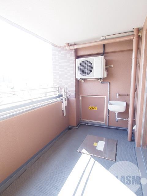 12/24 バルコニー