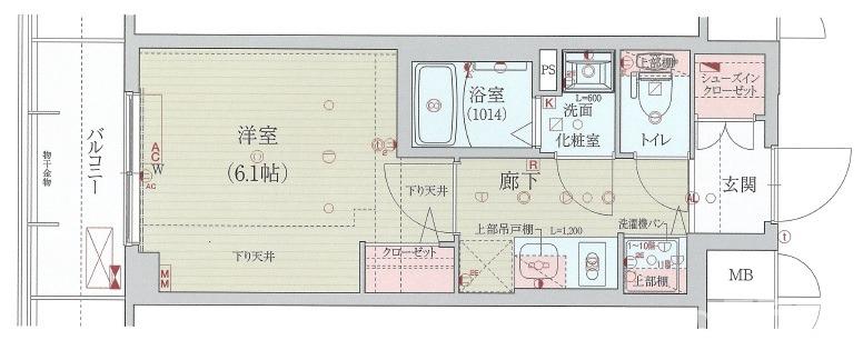 ベラジオ レガシー 葛野大路八条の間取り