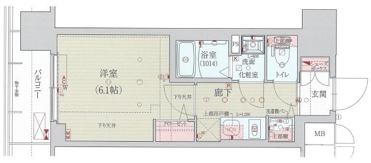 ベラジオ レガシー 葛野大路八条の間取り