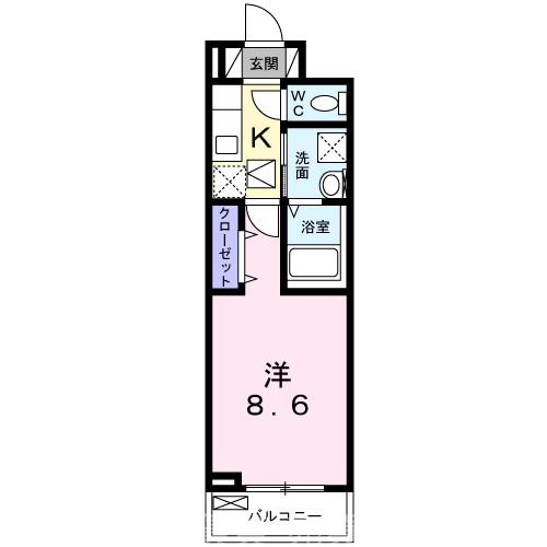 ヴィラ・サンセールⅡの間取り