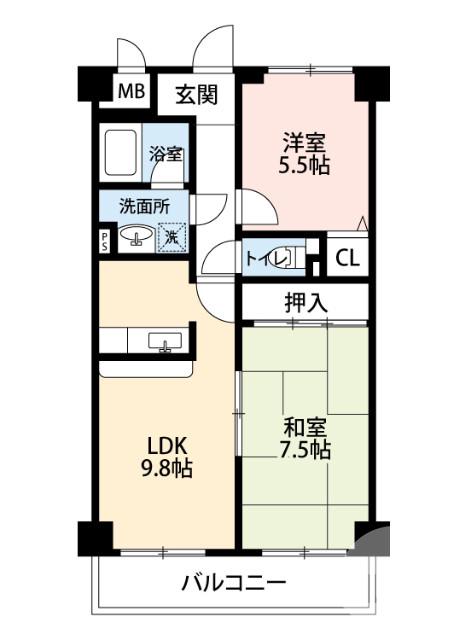 2/30 間取