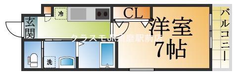 リアコートJR須磨鷹取の間取り