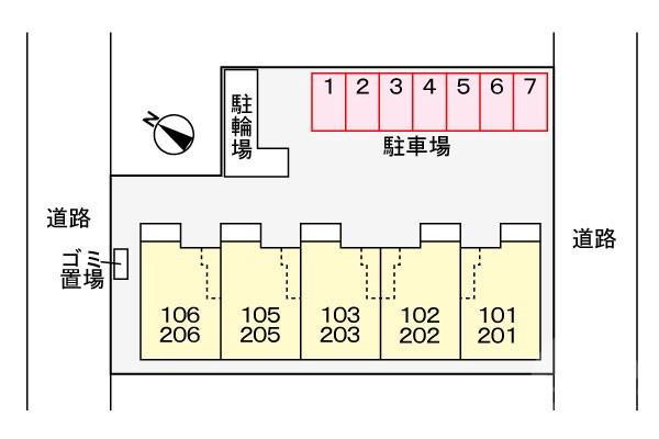 16/26 駐車場