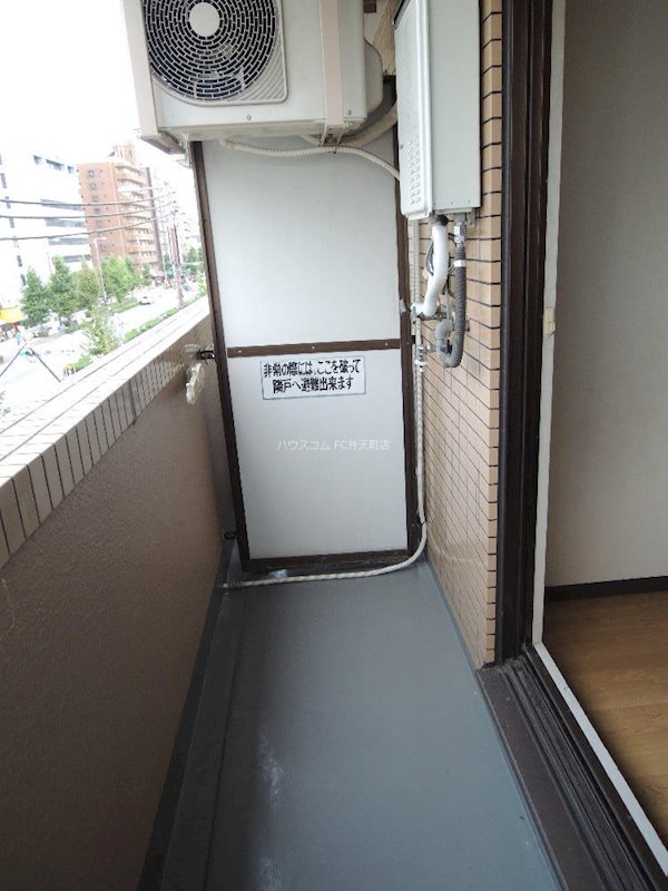 12/26 バルコニー