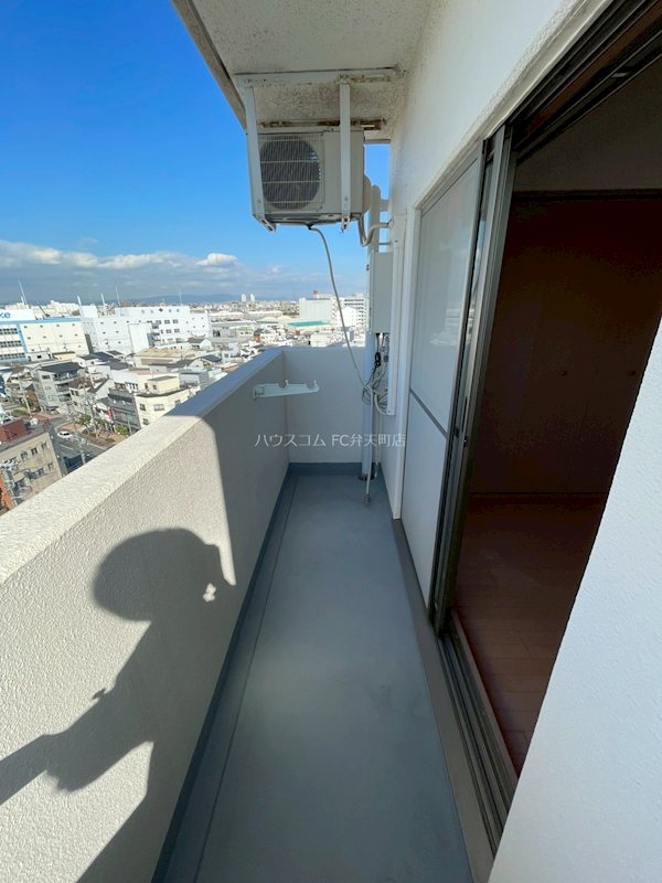 12/24 バルコニー