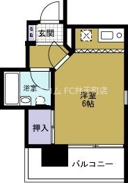 ドウェル倉本の間取り