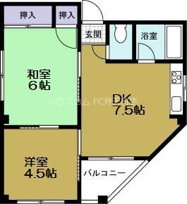 リアライズ夕凪の間取り