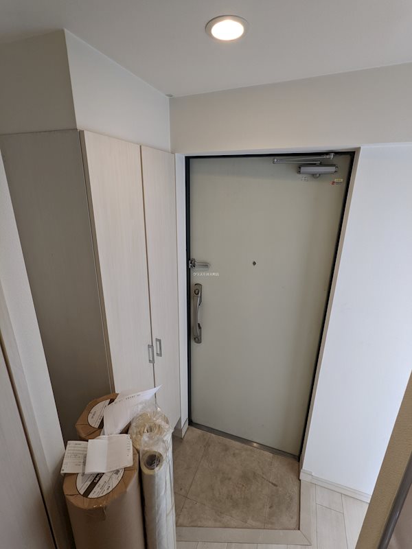 6/23 玄関