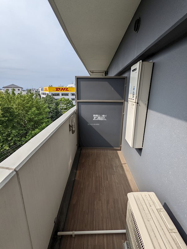 12/23 バルコニー