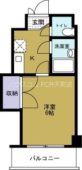 ハーモニー弁天の間取り