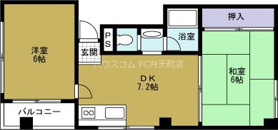 Route8029の間取り