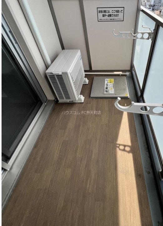 12/21 バルコニー