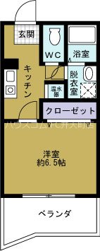 シャトー弁天参番館の間取り