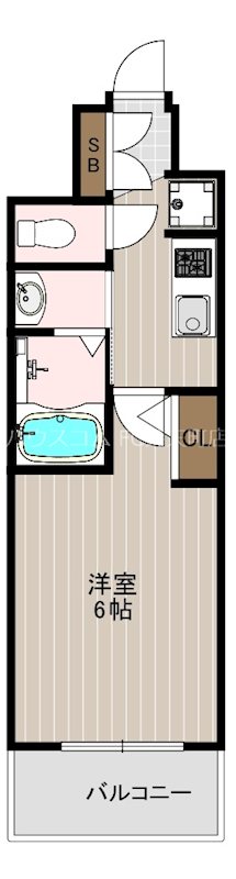 EC大阪WEST2の間取り