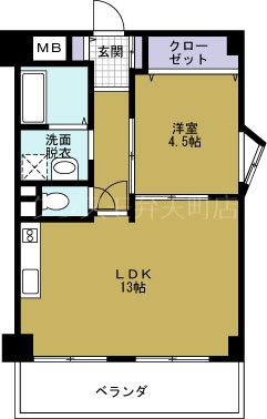ポートヴィラメイセイの間取り