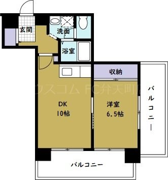 グレース大阪港の間取り