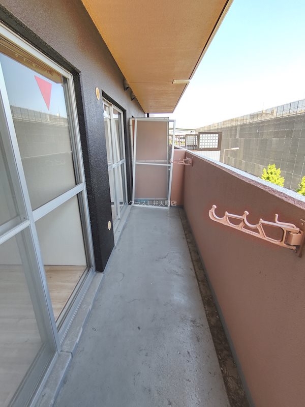 12/24 バルコニー