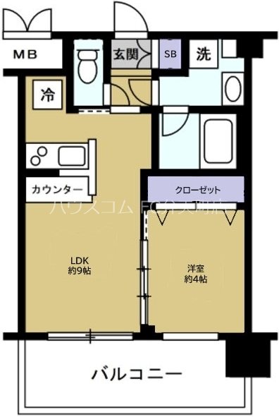プレジオ弁天町ASIANの間取り