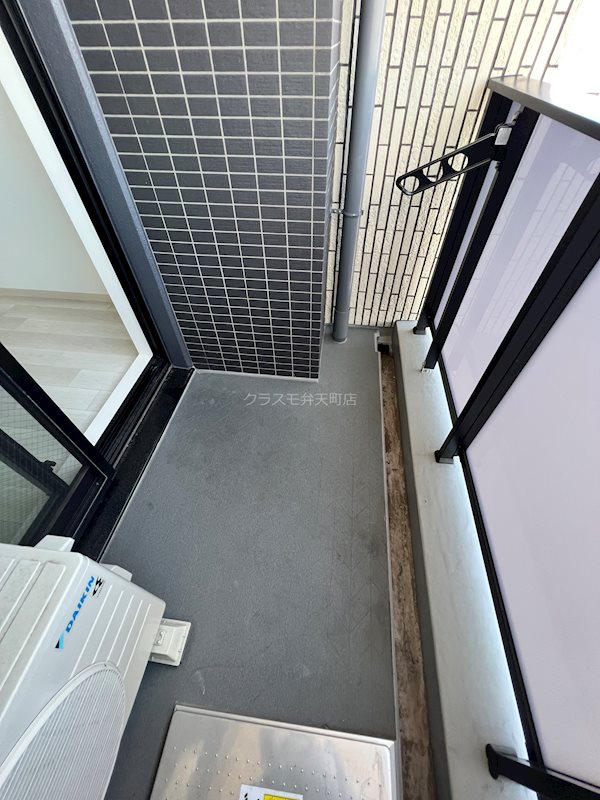 12/25 バルコニー