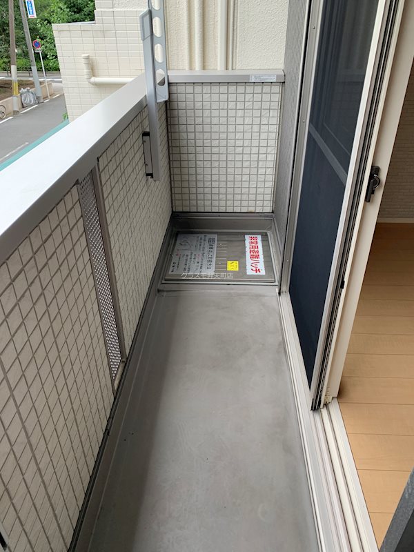 12/21 バルコニー