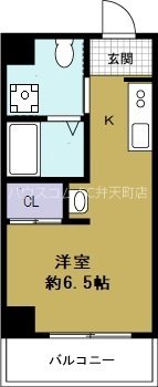JJコート市岡の間取り