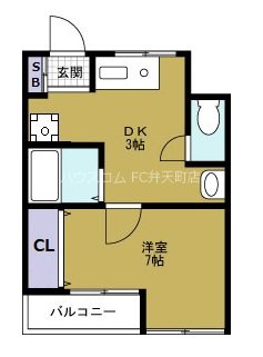 メゾンポルタの間取り