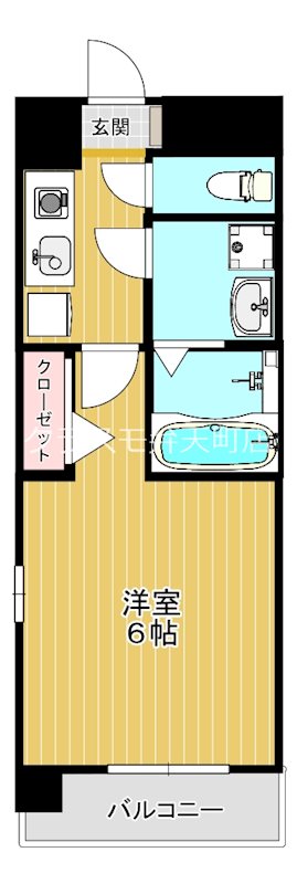 エスリード弁天町ポートヴィラの間取り