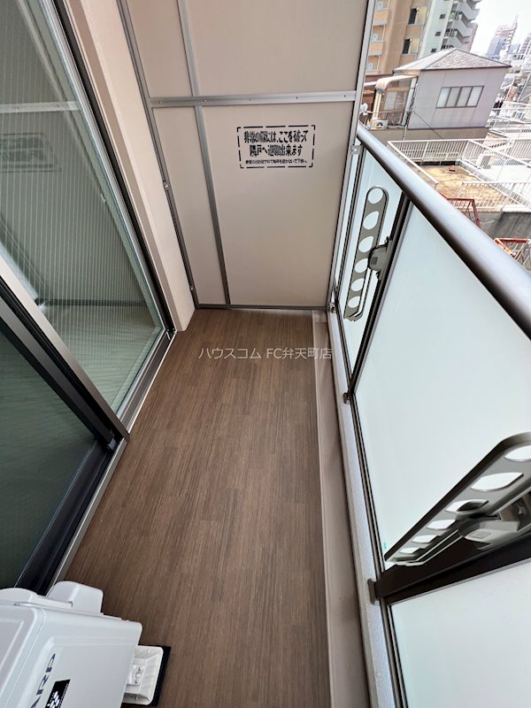 12/28 バルコニー