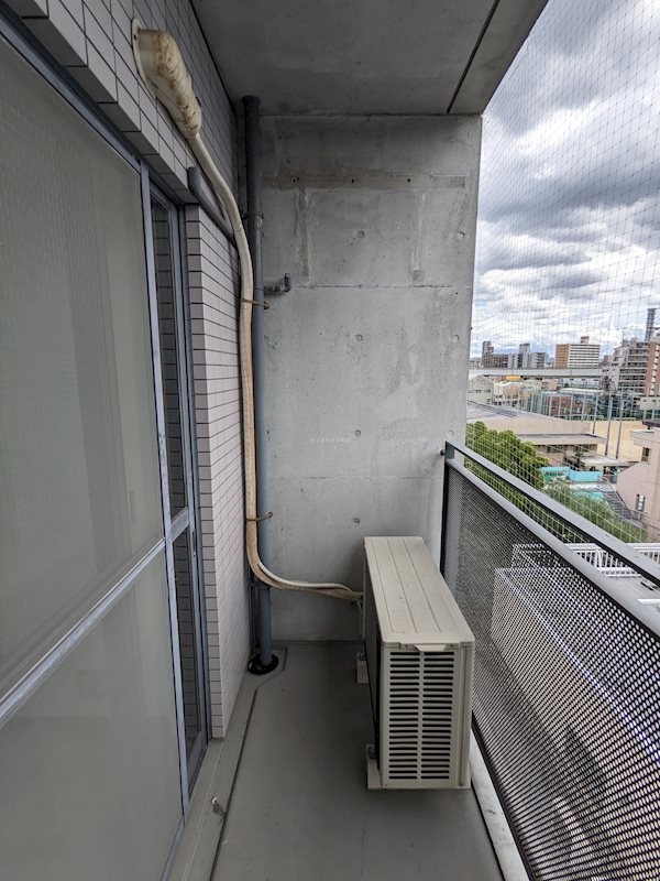 12/24 バルコニー