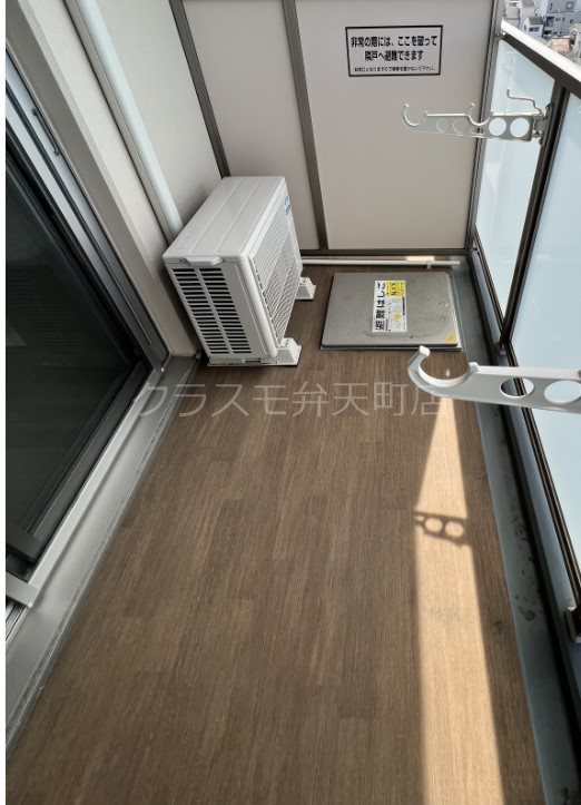 12/28 バルコニー