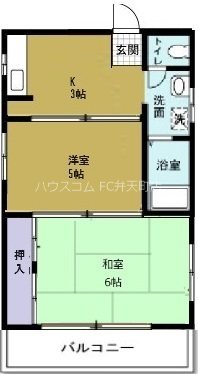 エステート石田の間取り