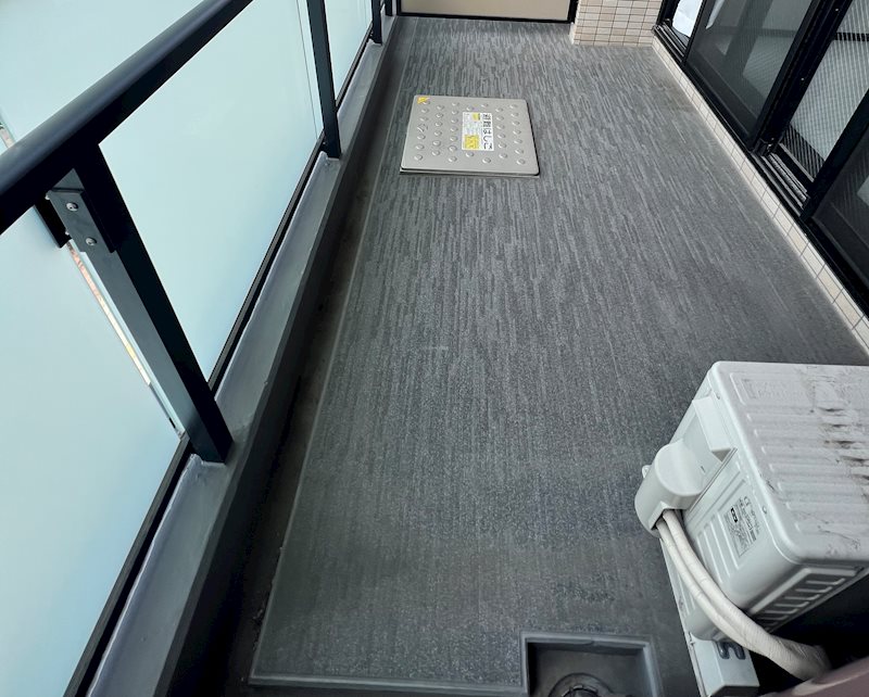 12/22 バルコニー