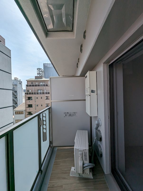 12/23 バルコニー