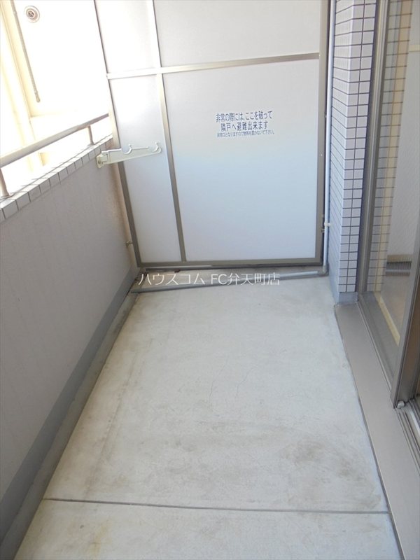 12/23 バルコニー