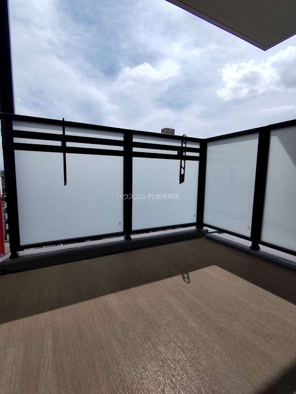 12/25 バルコニー