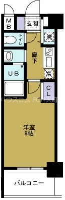 プロシード弁天町の間取り