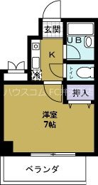 ロータリー三先の間取り