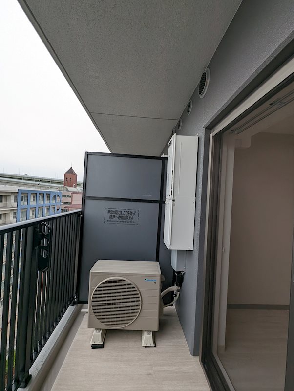 12/22 バルコニー