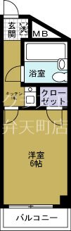 ピア弁天の間取り