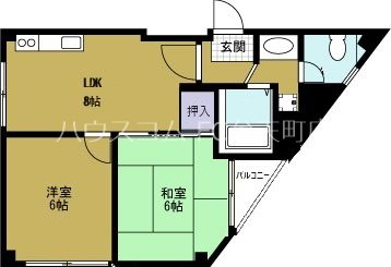 第2共栄マンションの間取り
