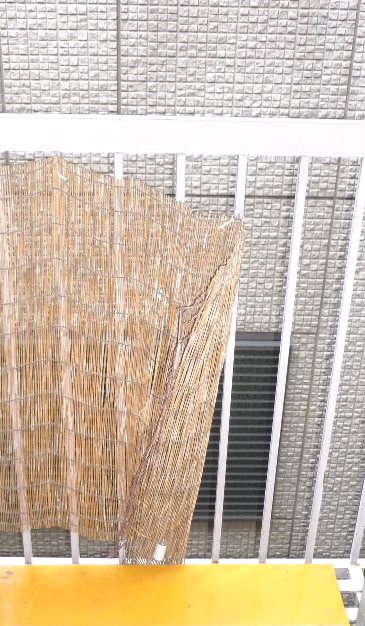 12/17 バルコニー